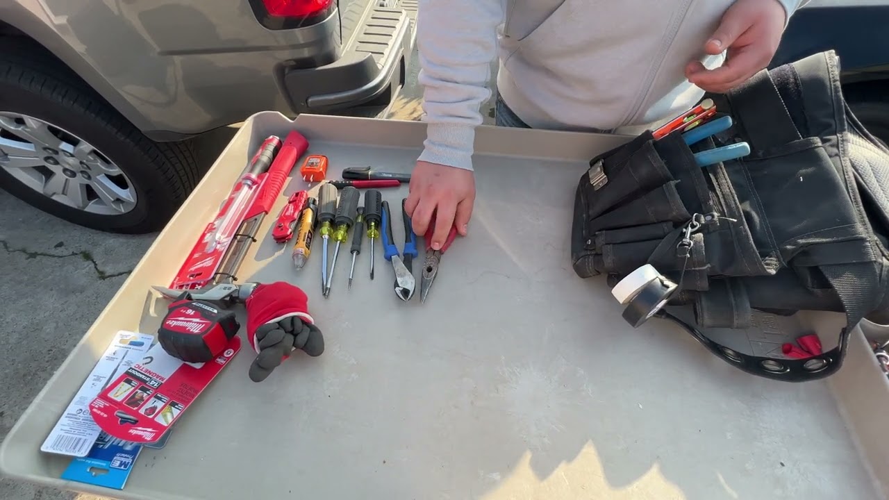 Apprentice Electricians Toolbelt