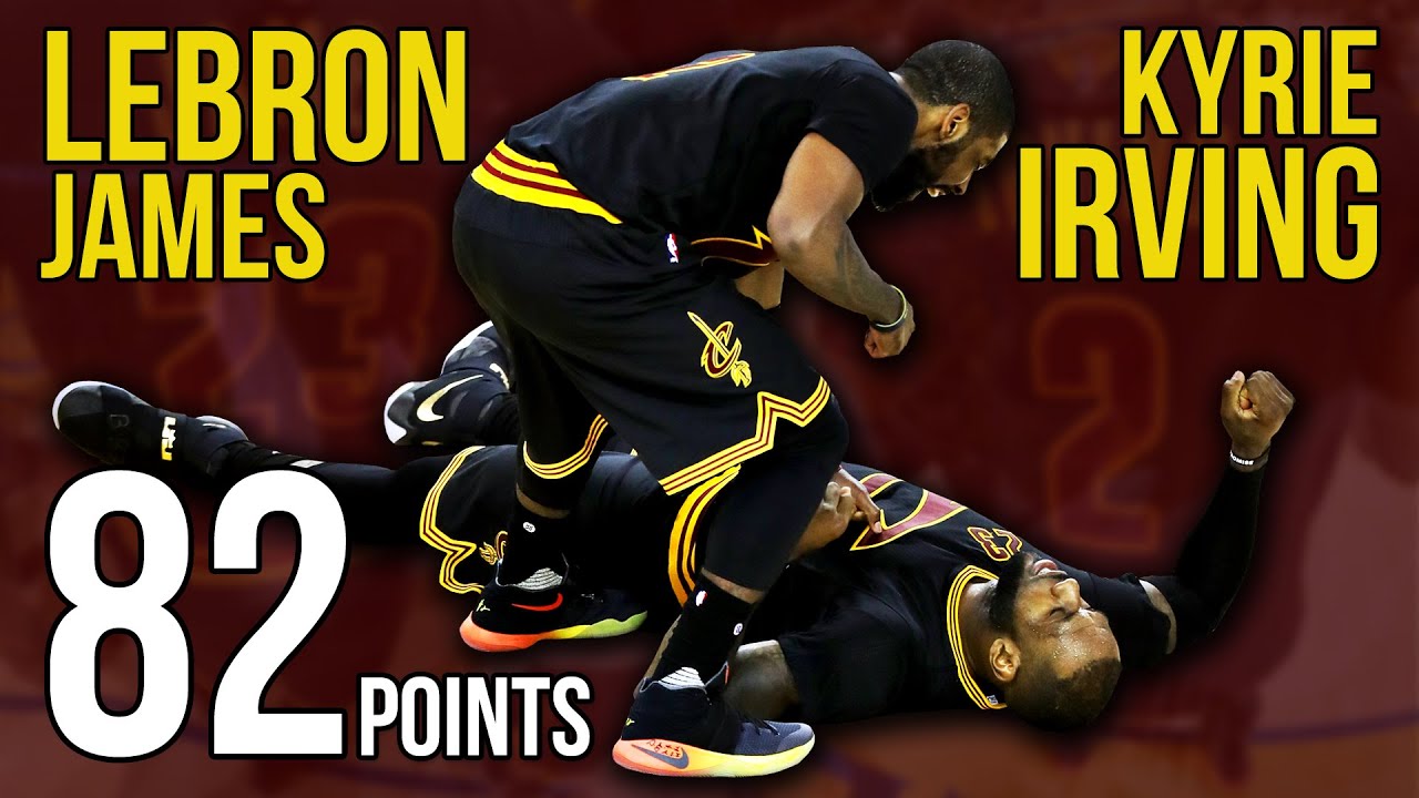Kyrie Irving and LeBron James Combine for 82 Points in Game 5 NBA Finals Win