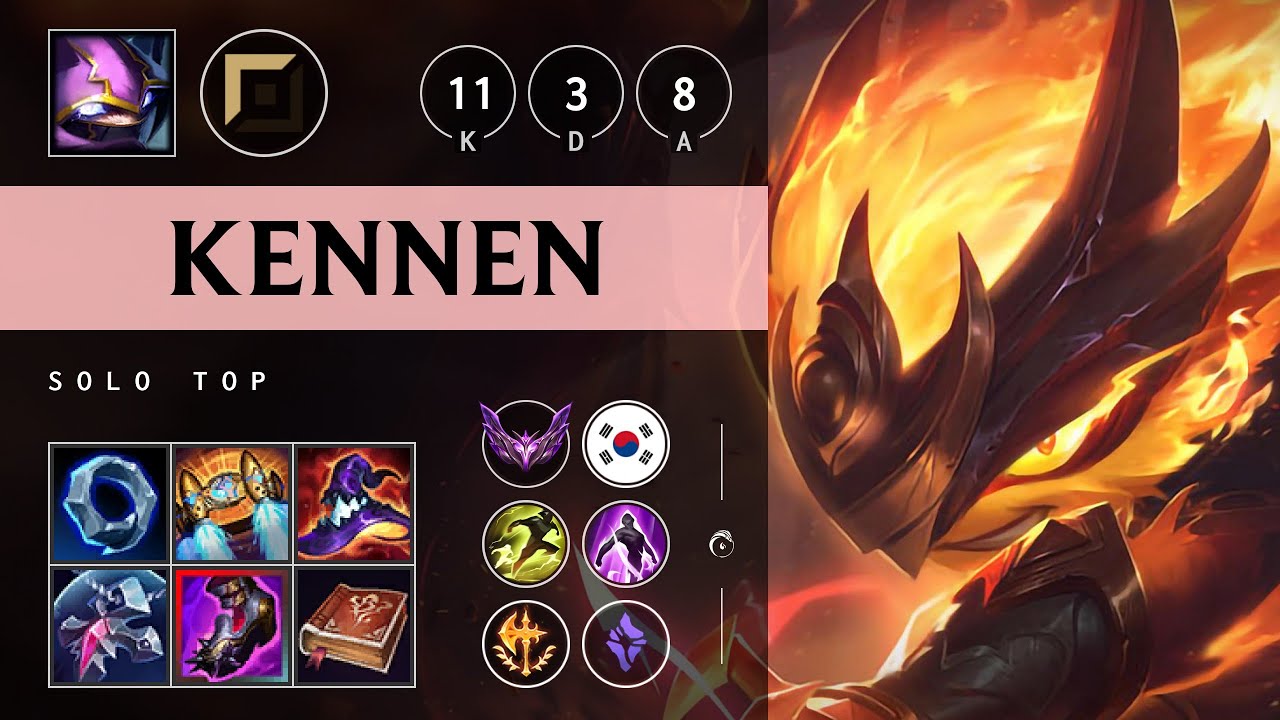 Kennen Top vs Camille - KR Master Patch 25.16
