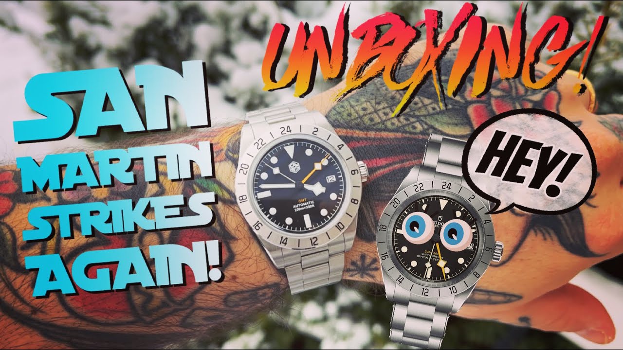 San Martin ”Black Bay Pro” Unboxing!