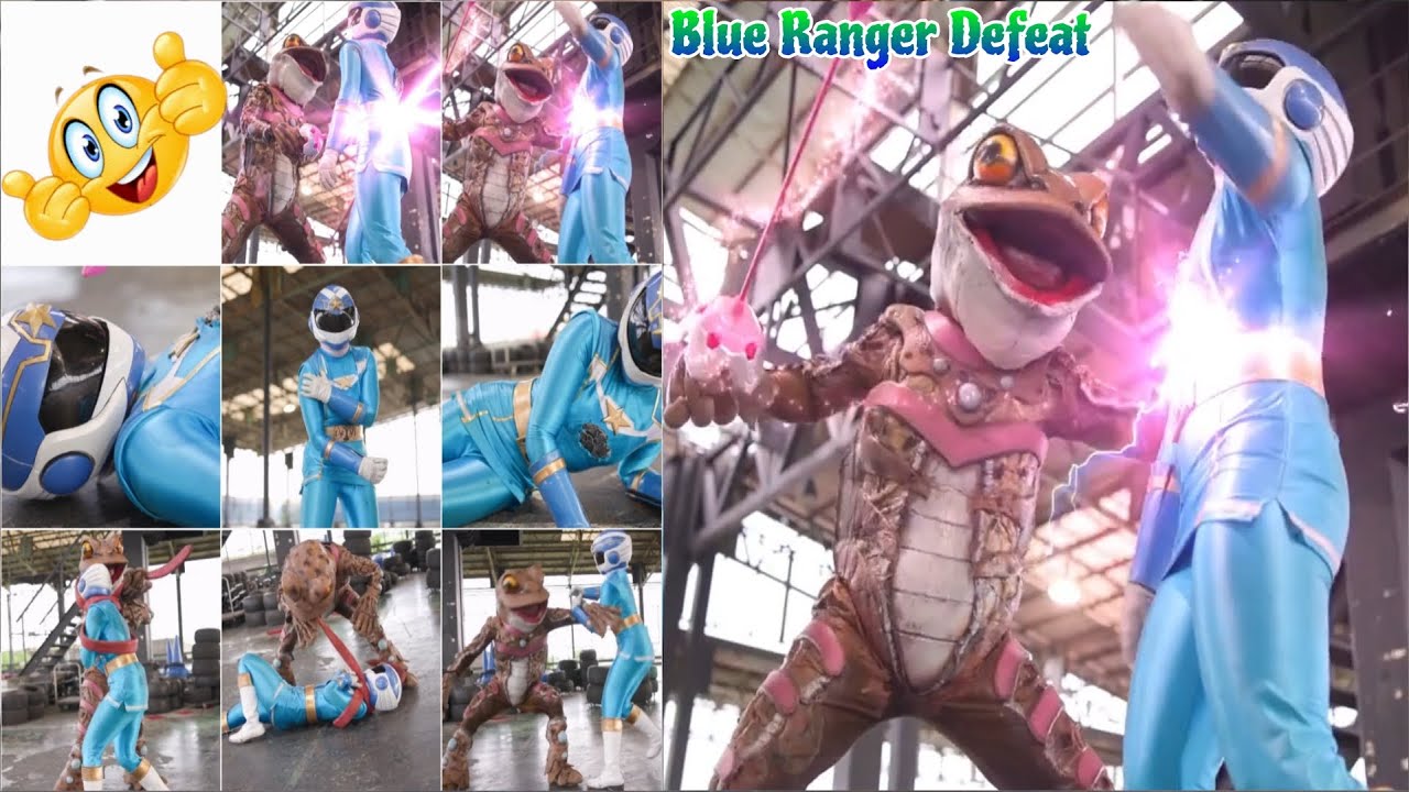 Code! The Mystery of the Blue Ranger's Defeat to the Frog Monster