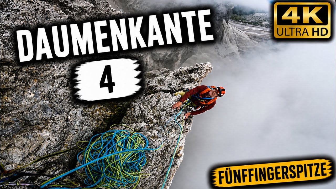 Daumenkante (4) der Fünffingerspitze 🇮🇹- Direkt nach dem Felssturz! 😱