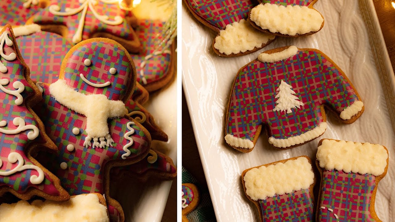 Amazing Christmas cookies | 30 minutes of relaxing royal icing cookie decorating