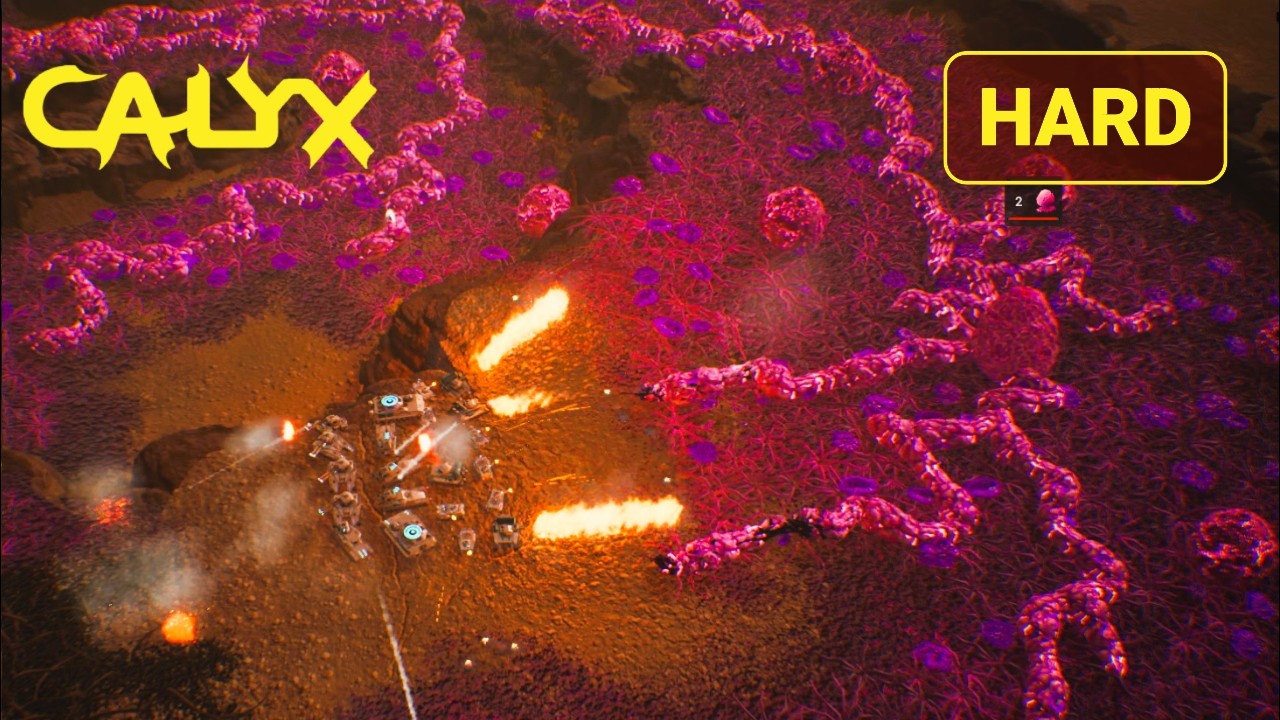 Calyx Campaign - Limited Resources - Mineral Field - Hard Difficulty