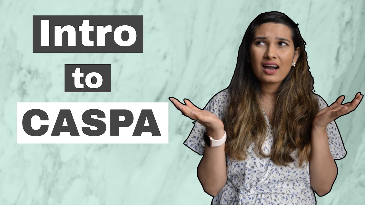 How to fill out CASPA | CASPA 101 (PA School Application - INTRO TO CASPA)