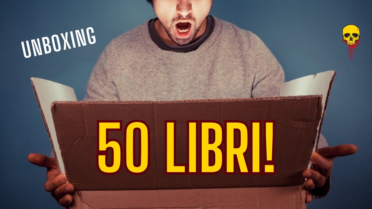 50 LIBRI in una scatola misteriosa