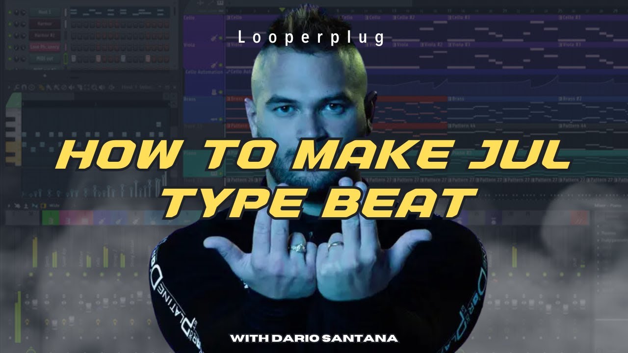 How to make Beats for JUL with  @DarioSantana_   | FL Studio CookUp Tutorial