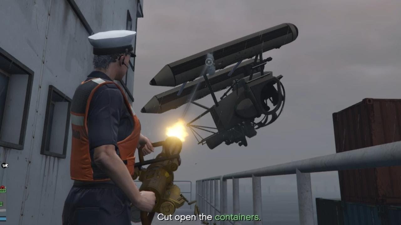 GTA: more dead sparrow cleanup on this isle during the cargo ship robbery 😂