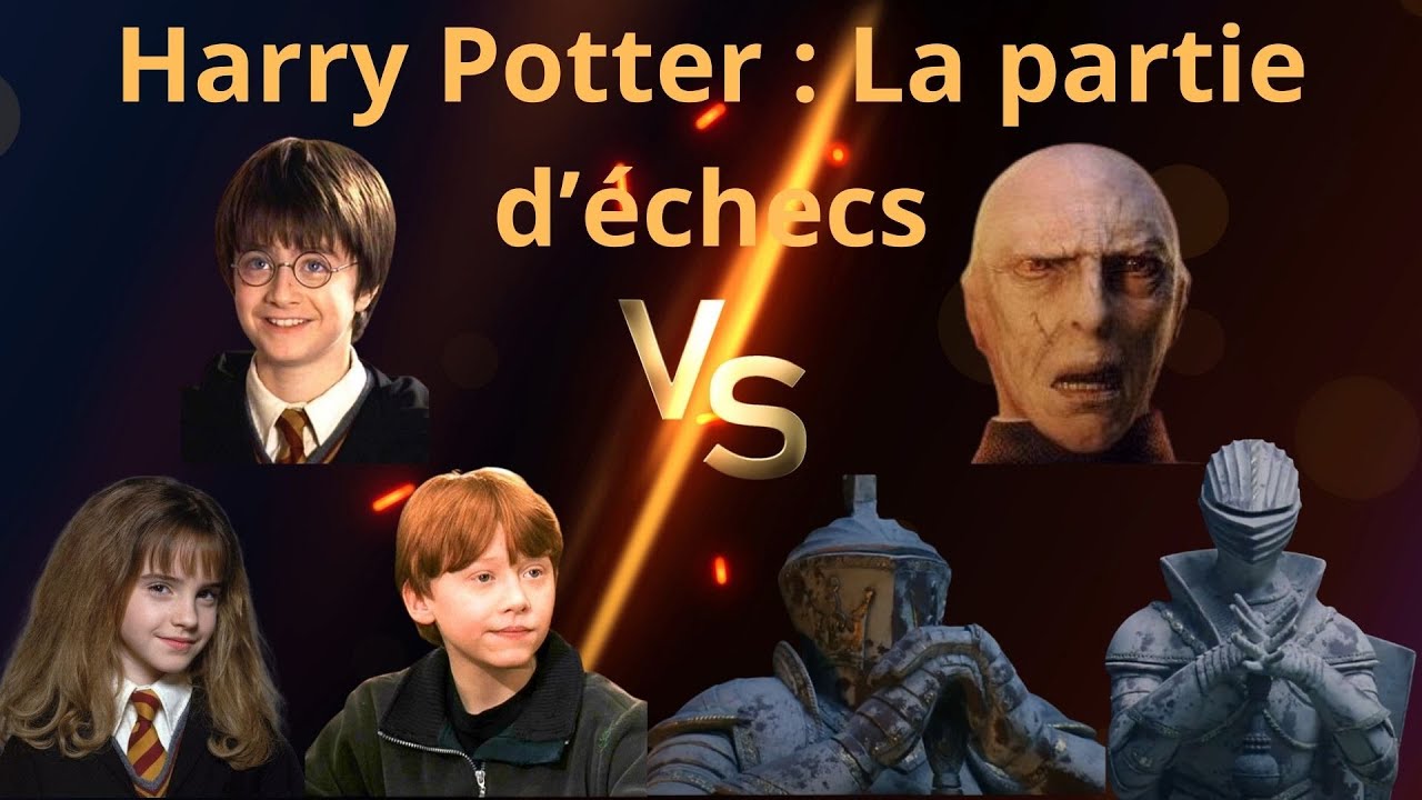 Harry Potter à l'école des sorciers : Analyse de la partie d'échecs !