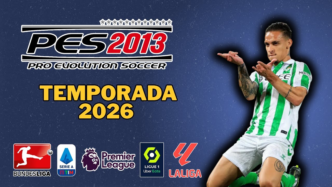 PES 13 ATUALIZADO 2026 PATCH LEVE PARA PC FRACO