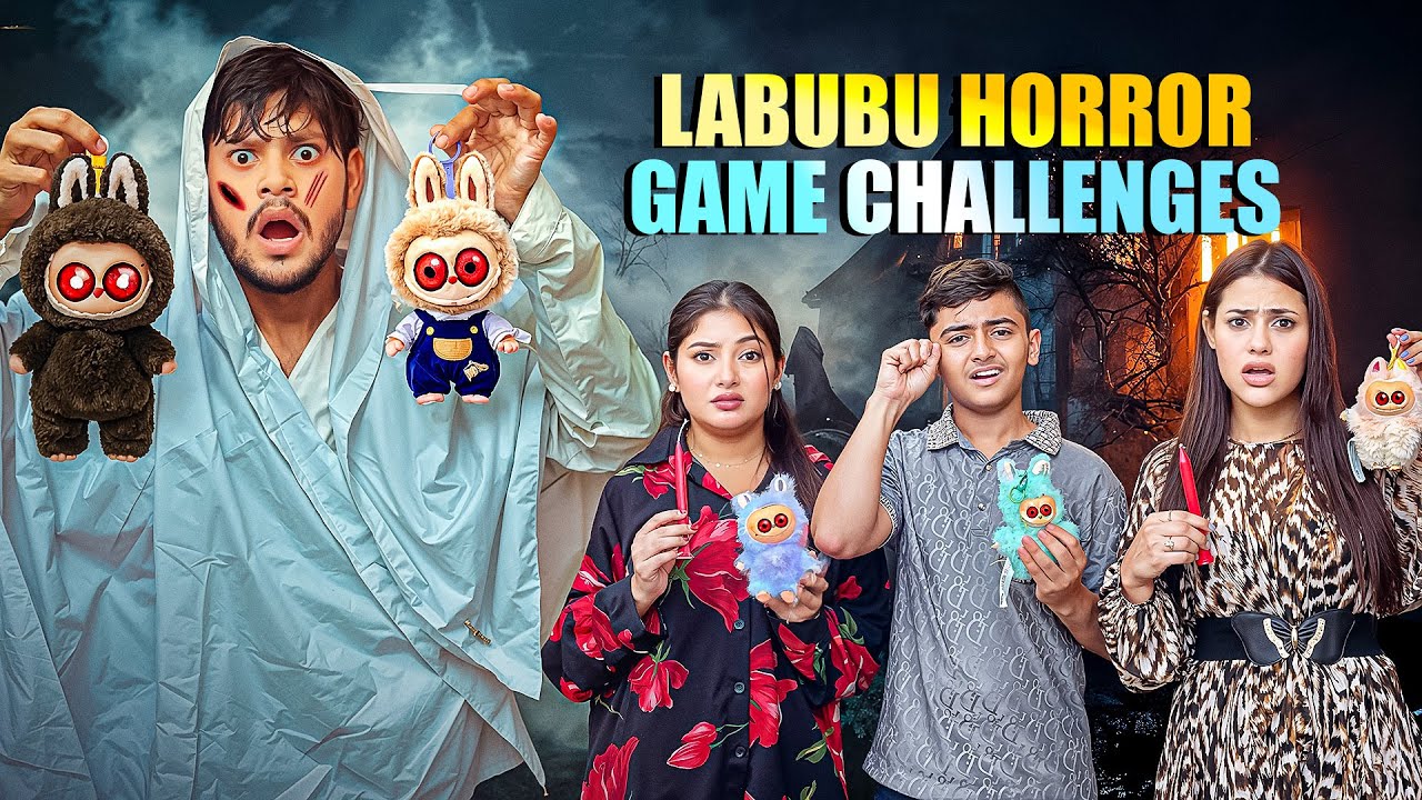 ভয়ংকর লাবুবু ভূতের খেলায় ফেঁসে গেলাম 😨 | Haunted Labubu Game Challenge 👻| Rakib Hossain