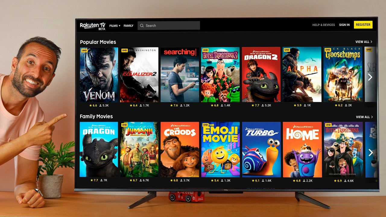 7 WEBS para VER SERIES y PELICULAS Gratis en tu SMART TV!