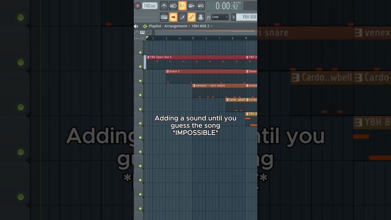 Adding sounds until you guess the song 🔥💫