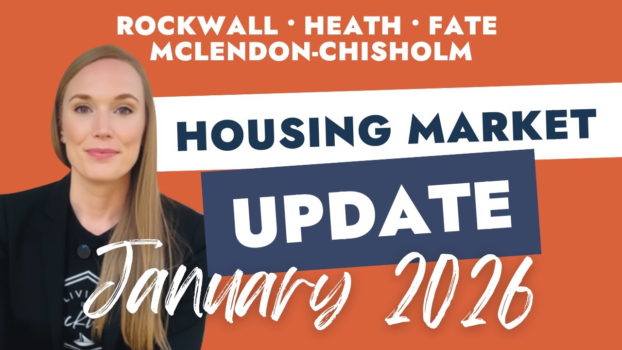 Rockwall County Real Estate Market Update January 2026