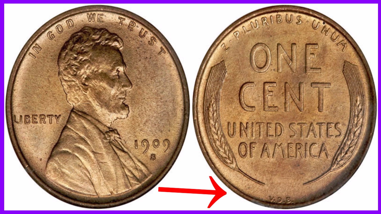 MY PENNY WORTH 100,000 X FACE VALUE! | HOW TO CHECK FOR RARE COINS VALUED OVER $1,000.00! 1909 S VDB