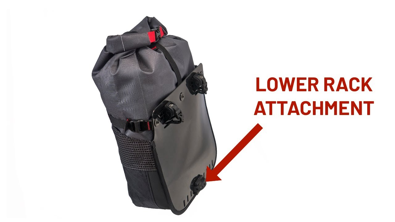 Portage Pannier Lower attachment adjustment