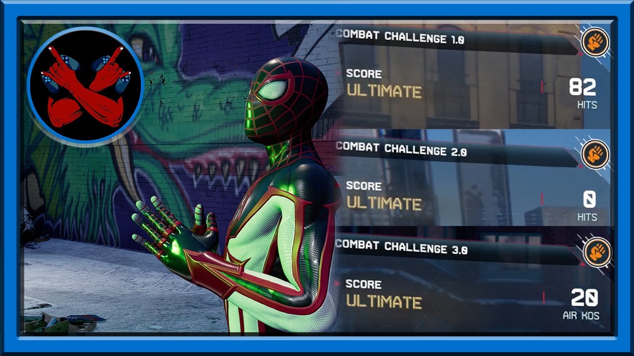Miles Morales Combat Challenge 1.0 | 2.0 | 3.0