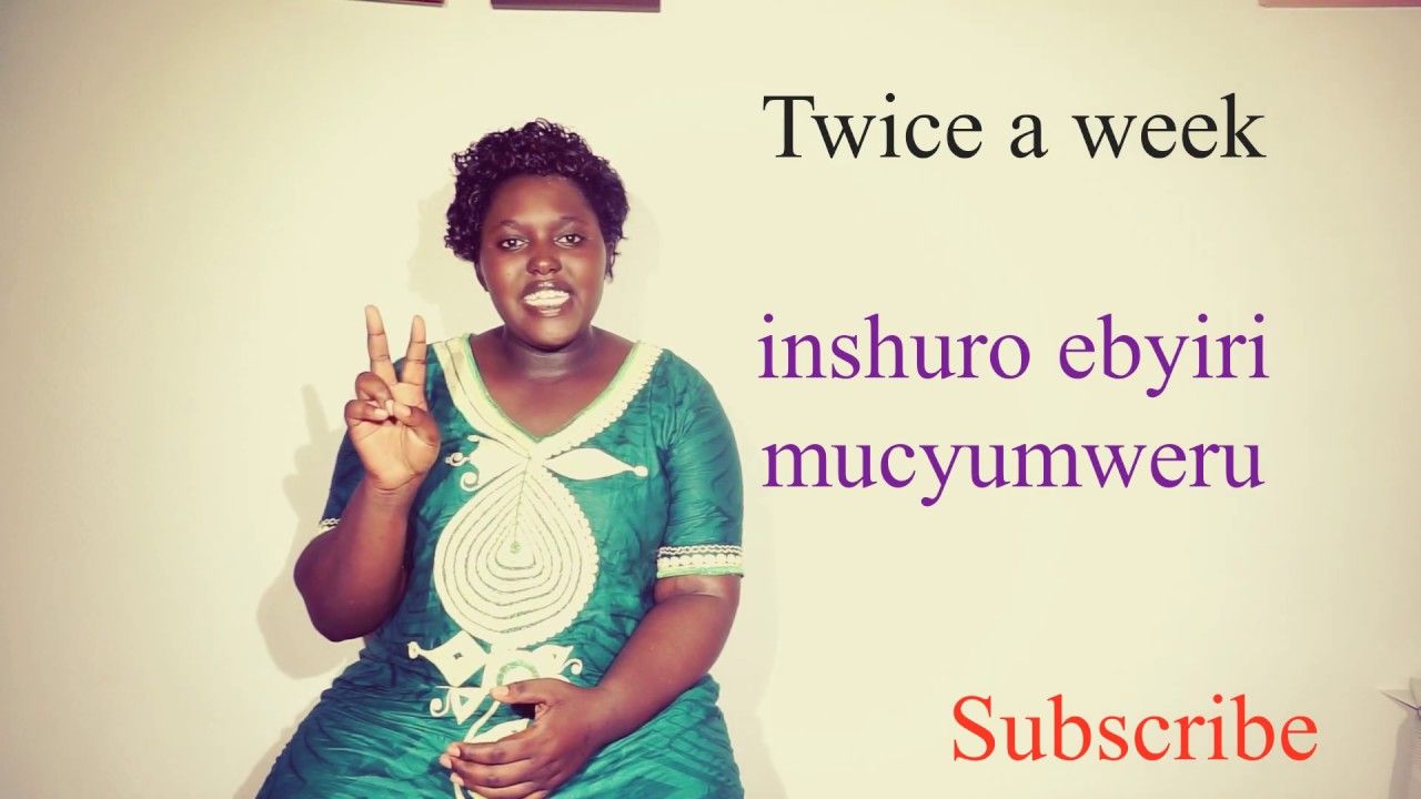 KWIGA IMVUGO ZIBIHE (ENGLISH KINYARWANDA) LEARN TIME EXPRESSIONS/ INYARWANDA