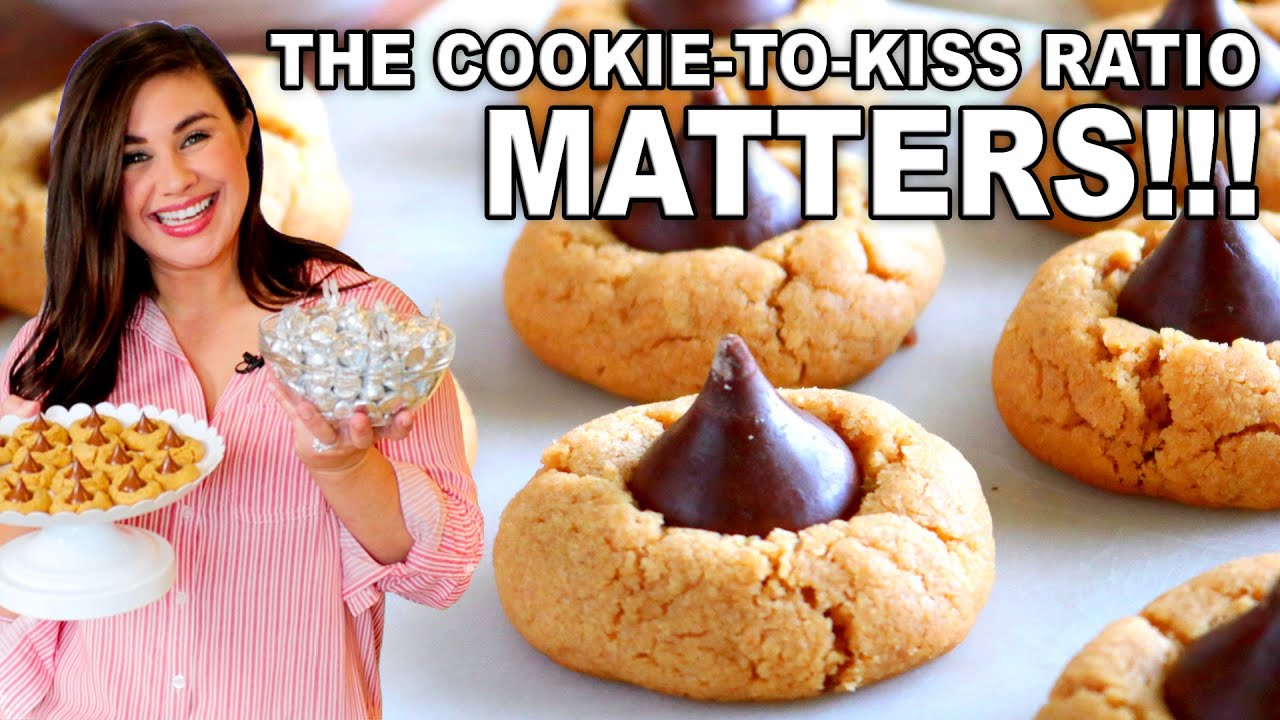 BEST Peanut Butter Kiss Cookies (The Cookie-to-Kiss Ratio Matters!!!)