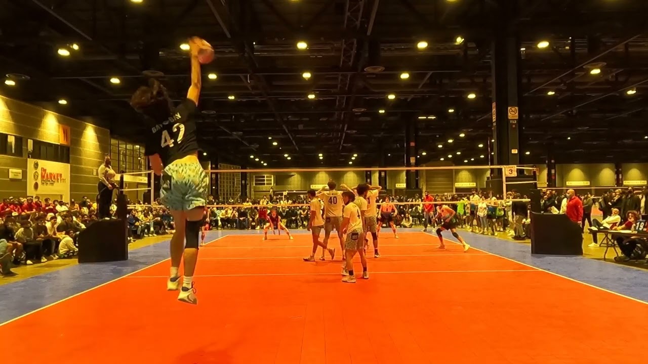 Bay to Bay 18-1 vs 352 Elite 18-1 Epic Match Jan 16 2022 Boys Winter Volleyball Championship