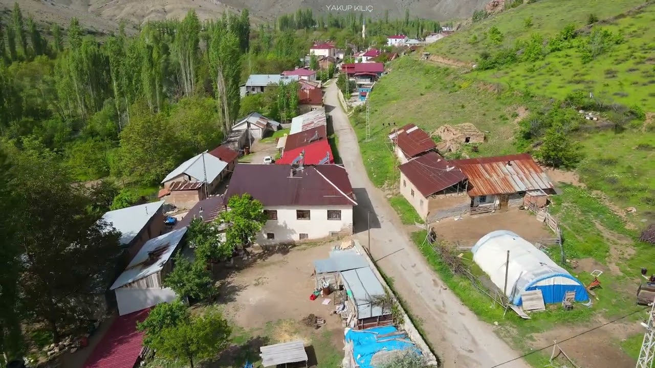 Sivas Gürün Sarıca Köyü Drone Çekimi (Tökler Köyü)