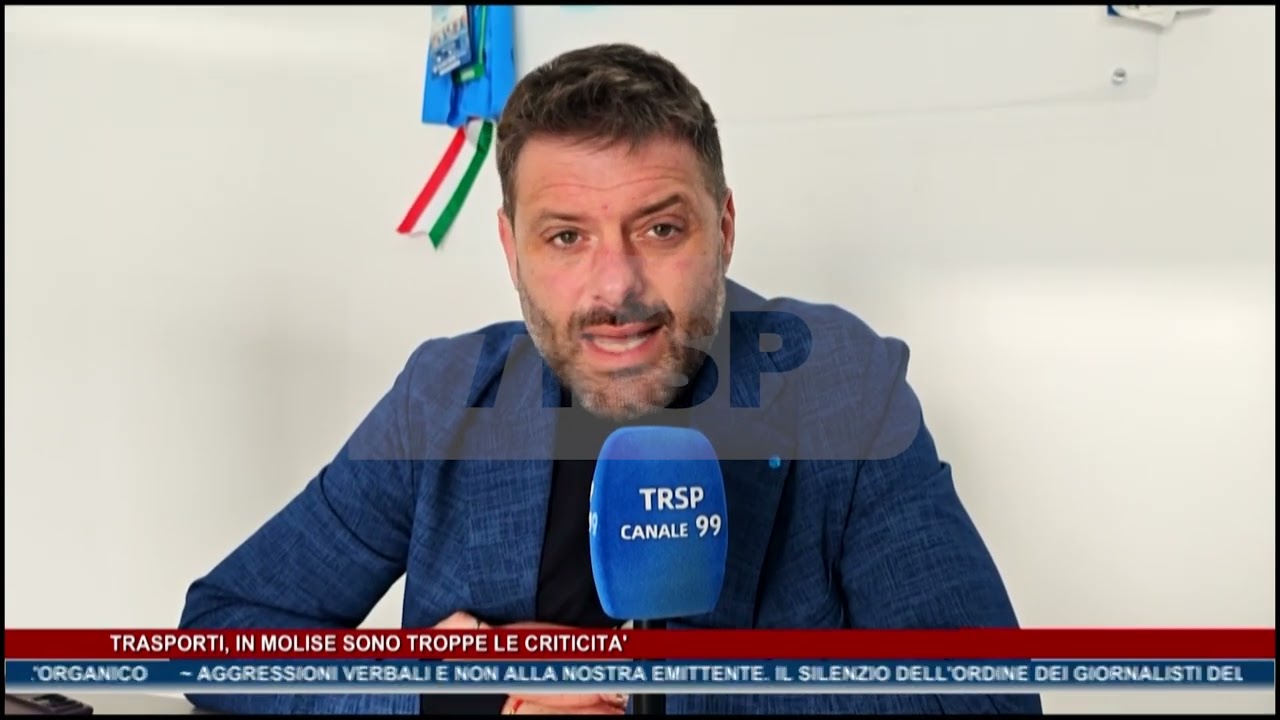 Trasporti, in Molise sono troppe le criticita' TG NEWS MOLISE DEL 24-02-26 - TRSP -