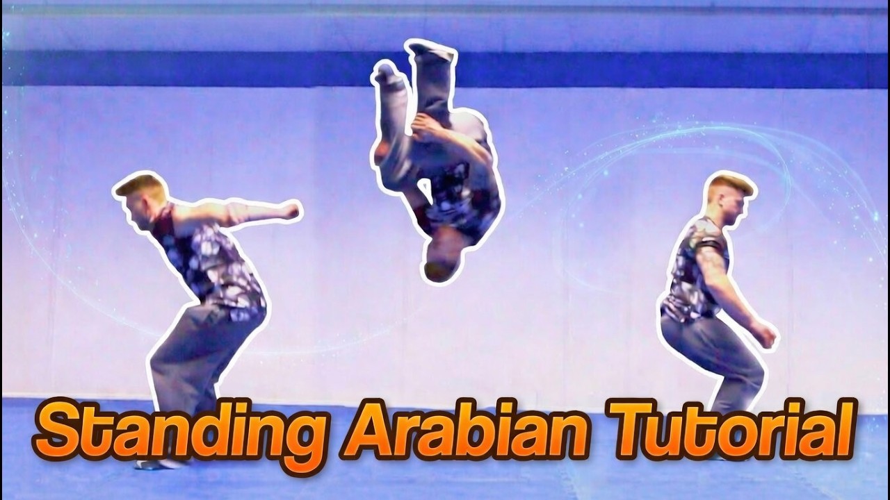 Standing Arabian Tutorial (Back Flip 180) | Fraser Malik How to