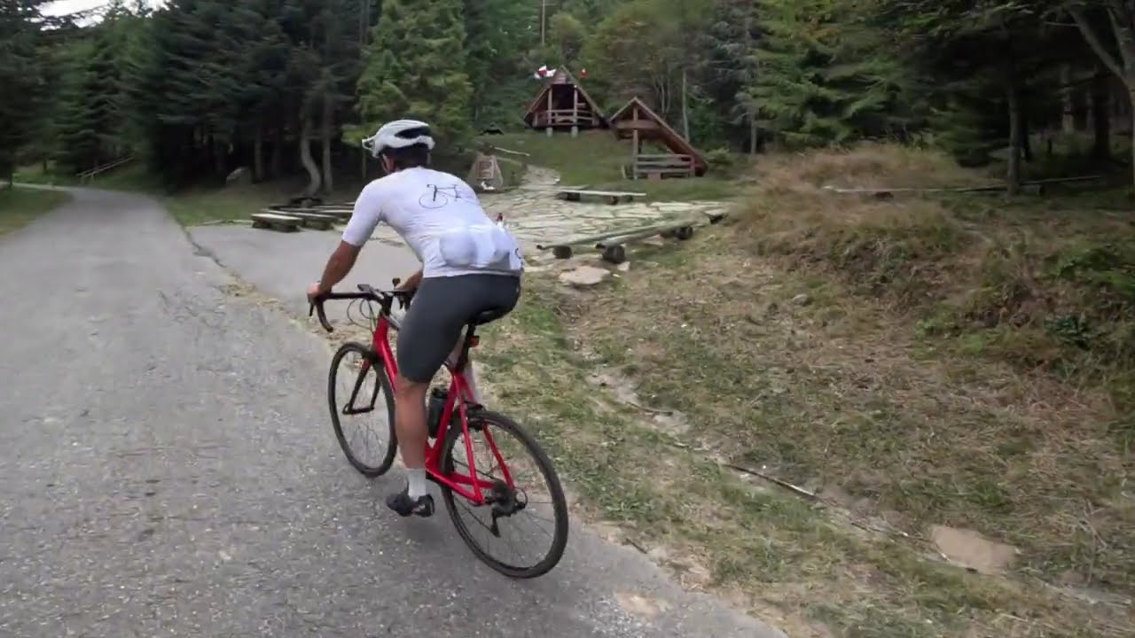 Przehyba - najdłuższy podjazd szosowy w Beskidzie Sądeckim