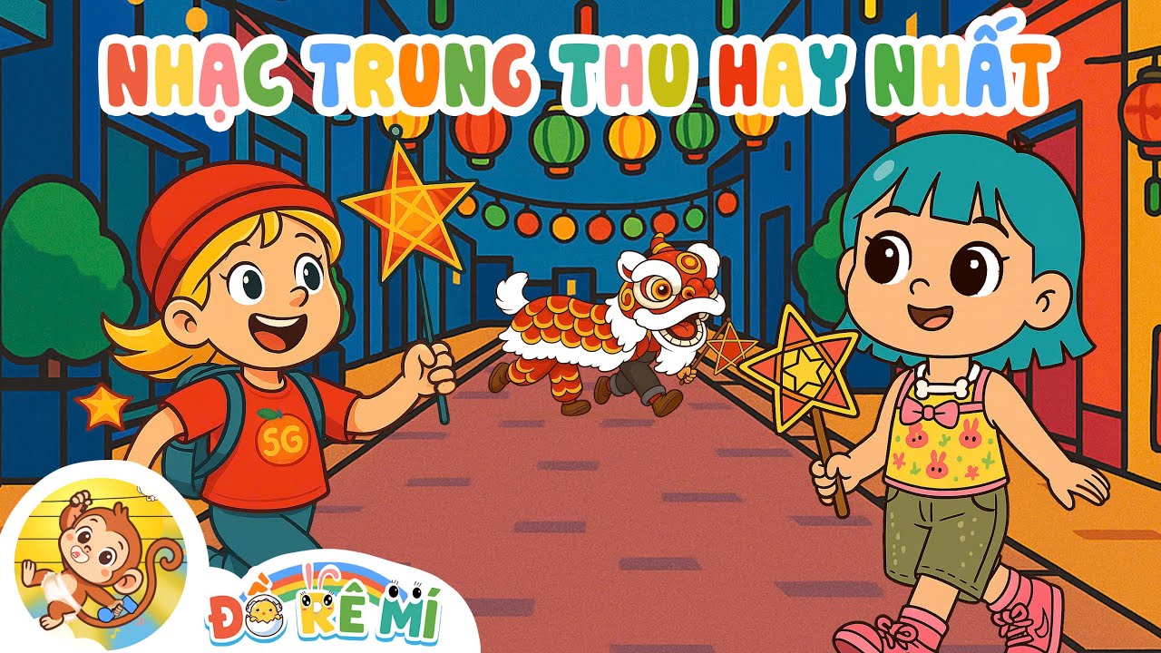 Thằng Cuội, Vầng Trăng Cổ Tích, Cây Đa Quán Dốc | Đồ Rê Mí | LK Nhạc Trung Thu Thiếu Nhi Sôi Động