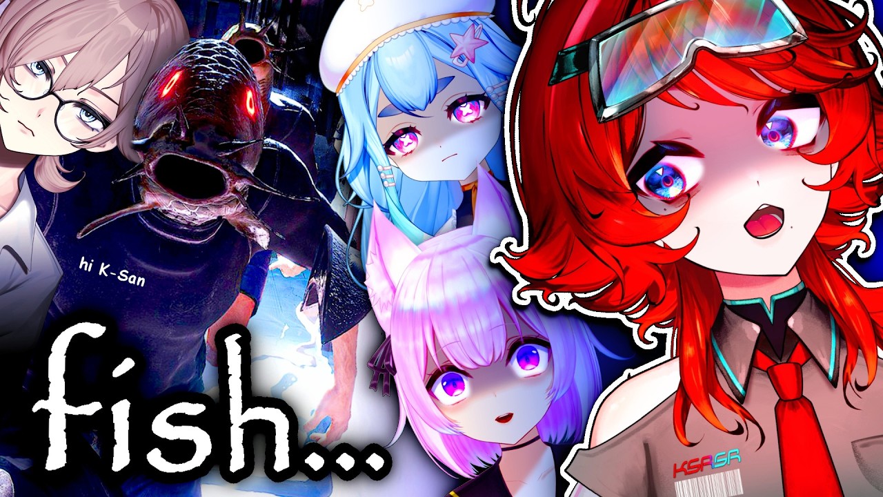 we were the fish all along...??? | UMIGARI / ウミガリ - Indie Fishing Horror Game #vtuber #gaming