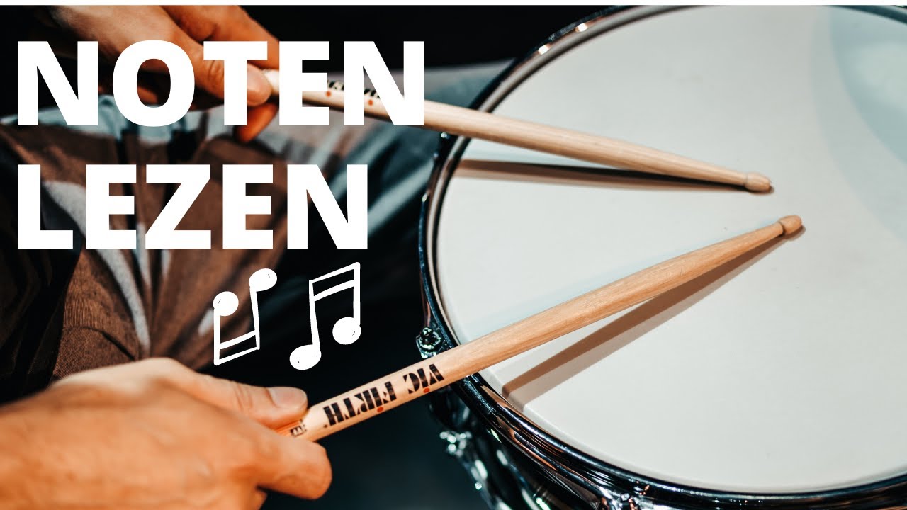 NOTEN Lezen voor Drummers (Beginner) | DRUMLES