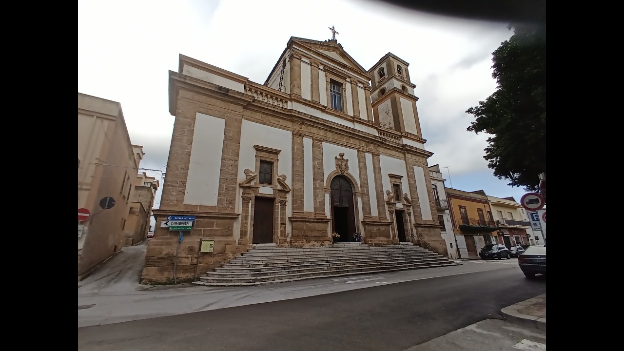 4K EU - Italy - Sicily -  Campbello Di Mazara - Day 7 - Walk around the town & amazing Church