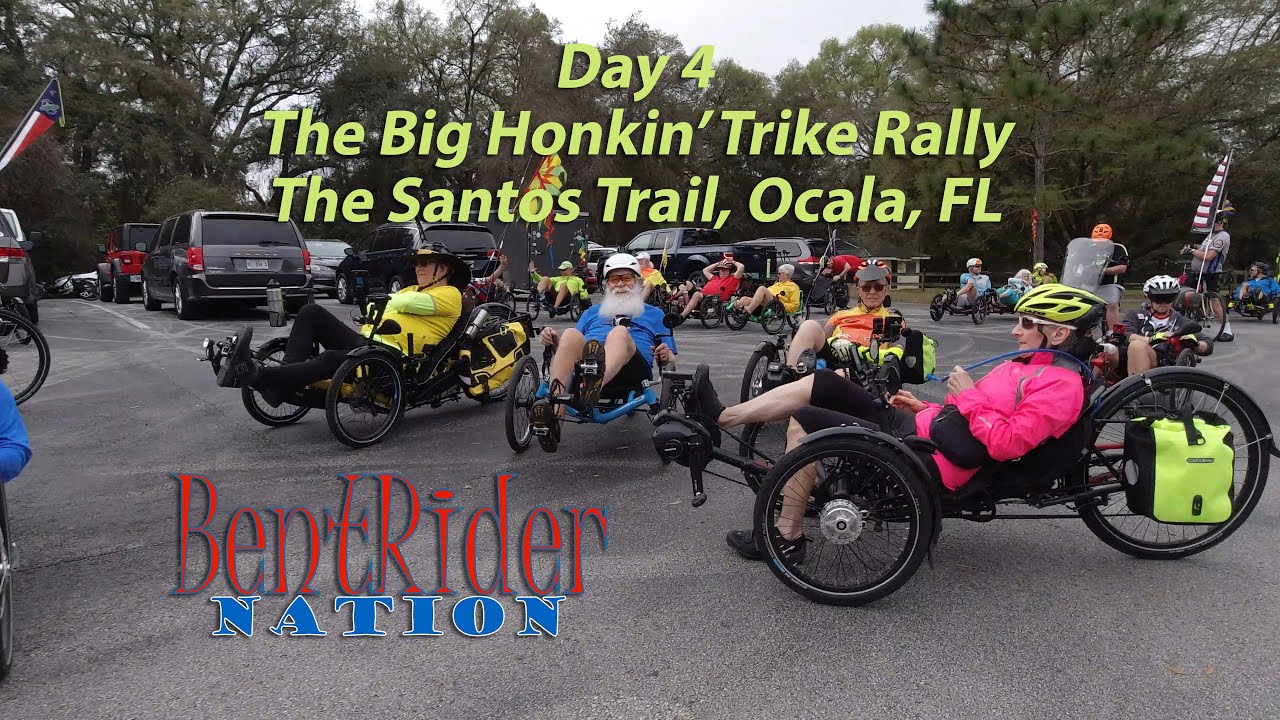 The Big Honkin' Trike Rally Day 4 | The Santos Trail, Ocala, FL | BentRider Nation 4K Video