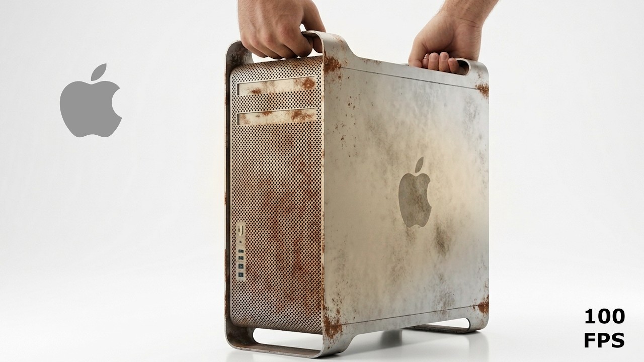 Restoring & Upgrading Apple's Most Beautiful PC for $80 into a Gaming Beast PC 100 FPS!