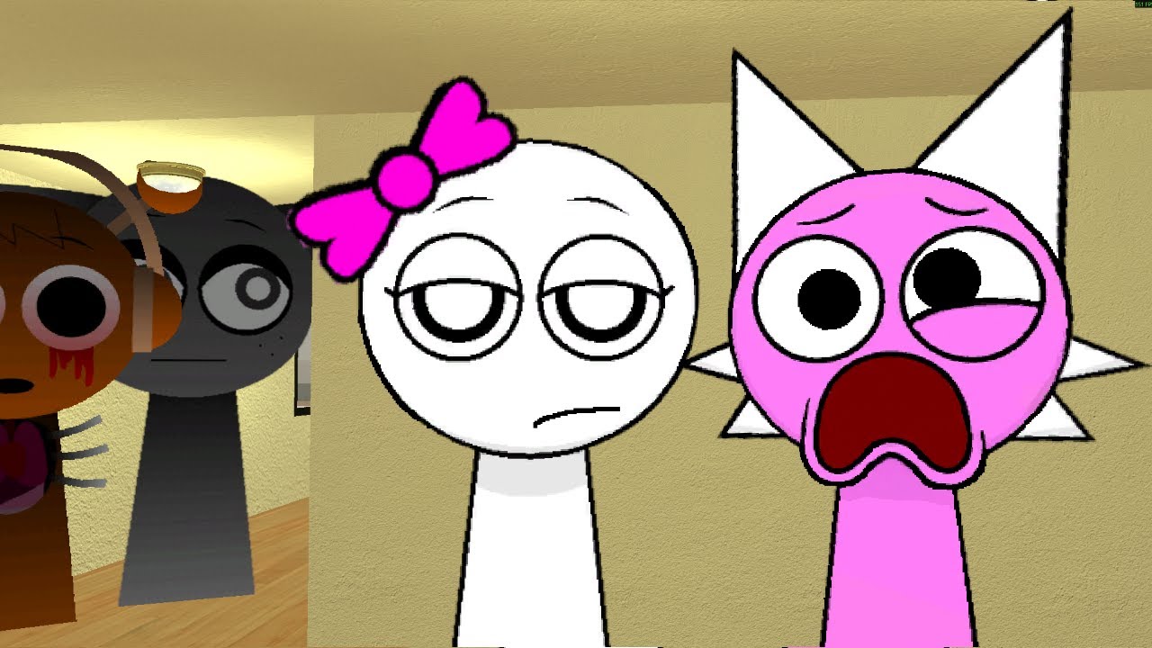 Sprunki Pinki and Wenda gor Each Other's Attributes and Oren and Gray are Mad!