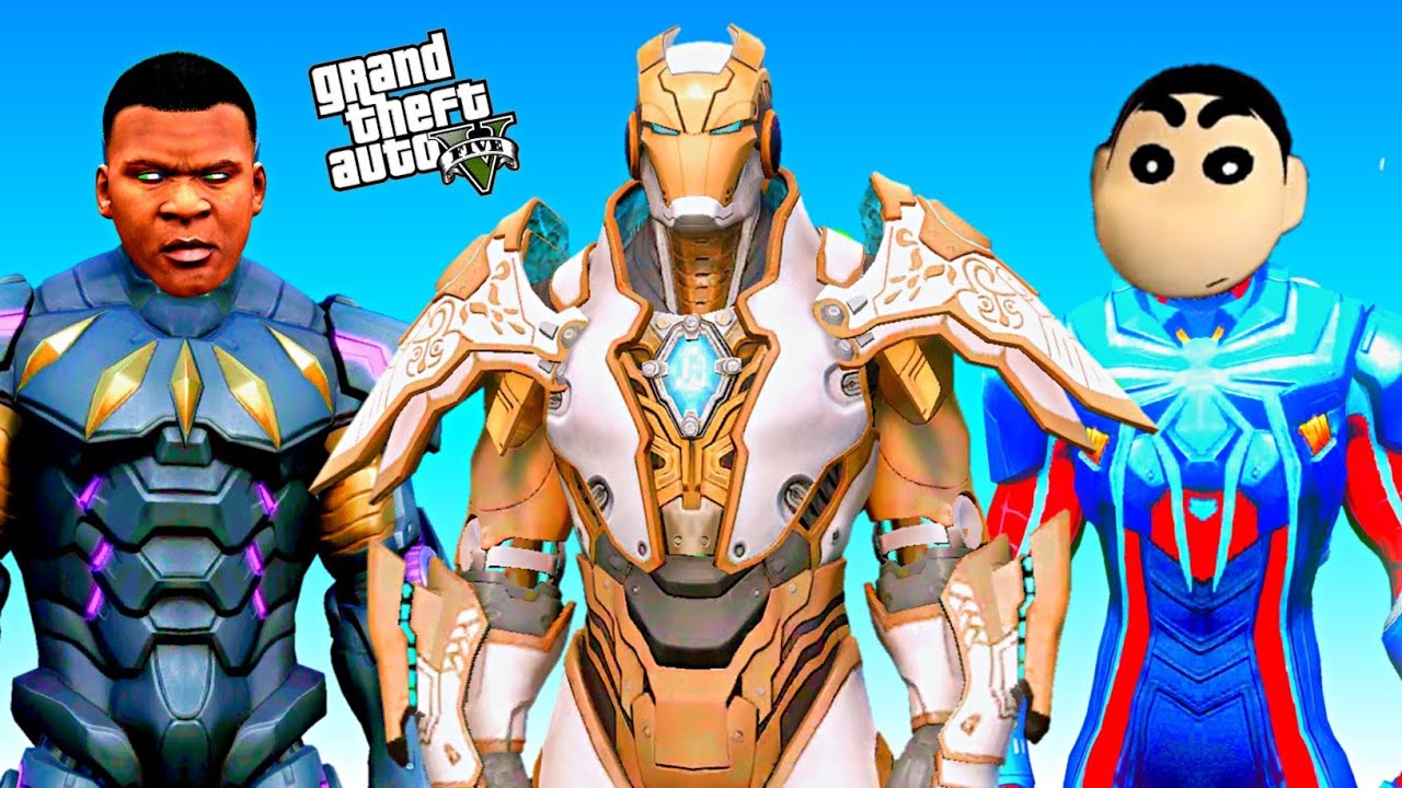 AVENGERS Become OLD AVENGERS TO FIGHT ULTRON (PART 7) in GTA 5 | Team4SHOOTER