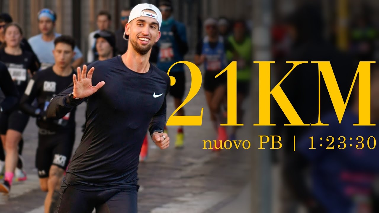 Il mio nuovo PB in mezza maratona | 21km in 1:23 a 88kg