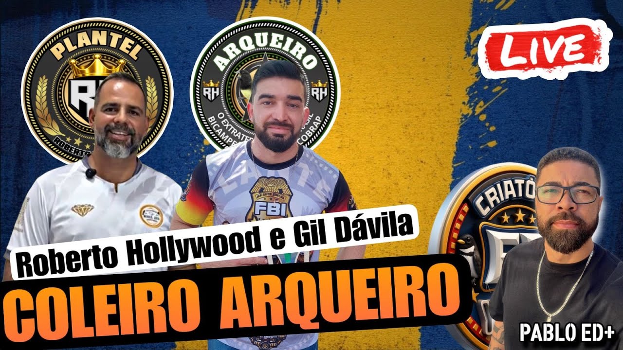 Roberto Hollywood e Gil Dávila - COLEIRO ARQUEIRO o bi campeão NACIONAL!