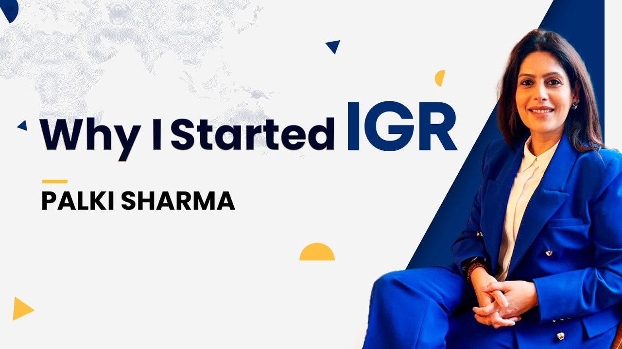 Почему я создала IGR &mdash; Палки Шарма | India Global Review