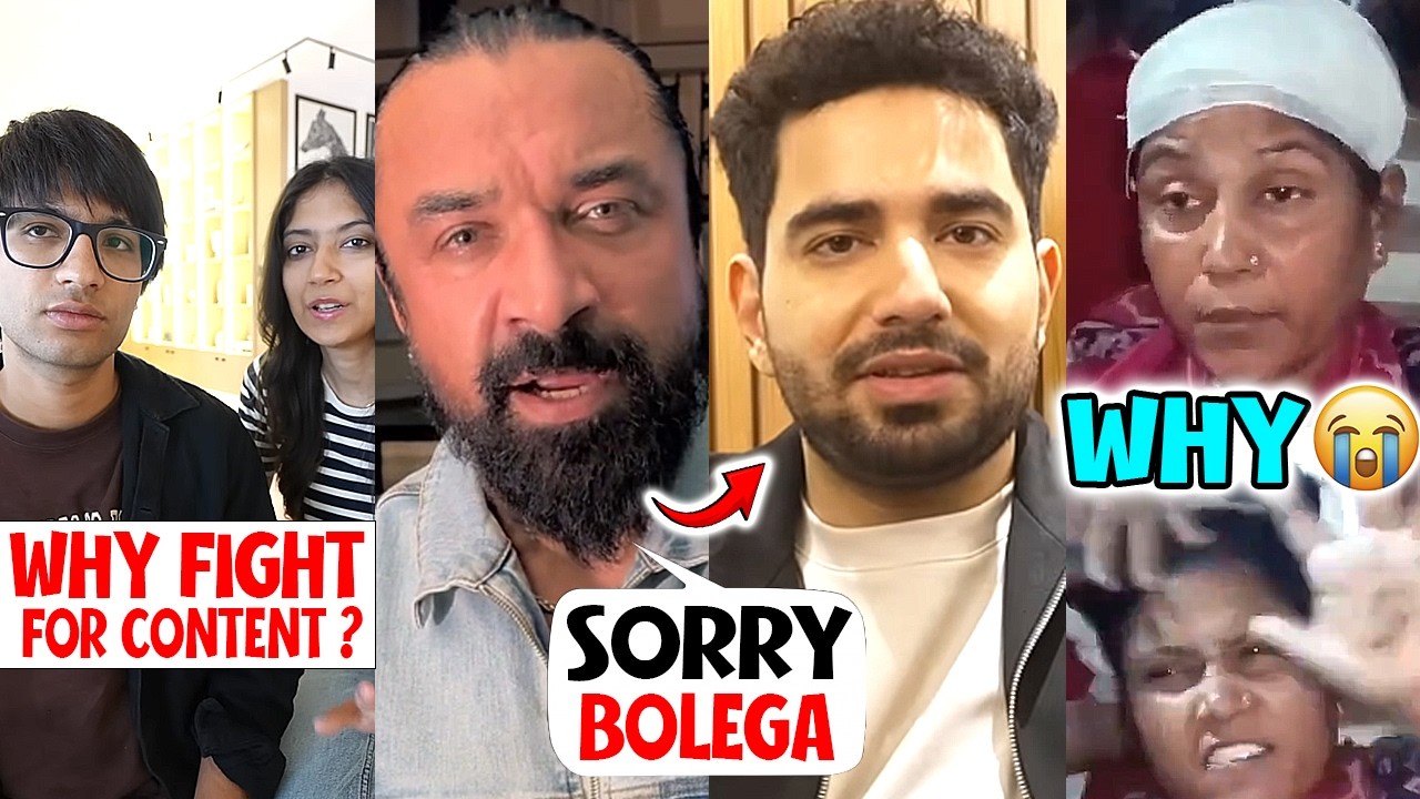 AJAZ KHAN ON SAMAY RAINA❗| WHY SHE DID THAT😭 | SOURAV JOSHI & WIFE REACTS | HYDRABAD POLICE🔥