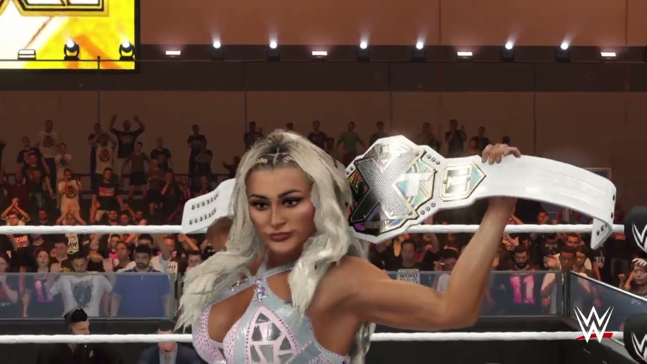 WWE 2K24 - Tiffany Stratton vs Fallon Henley - NXT Women's Championship