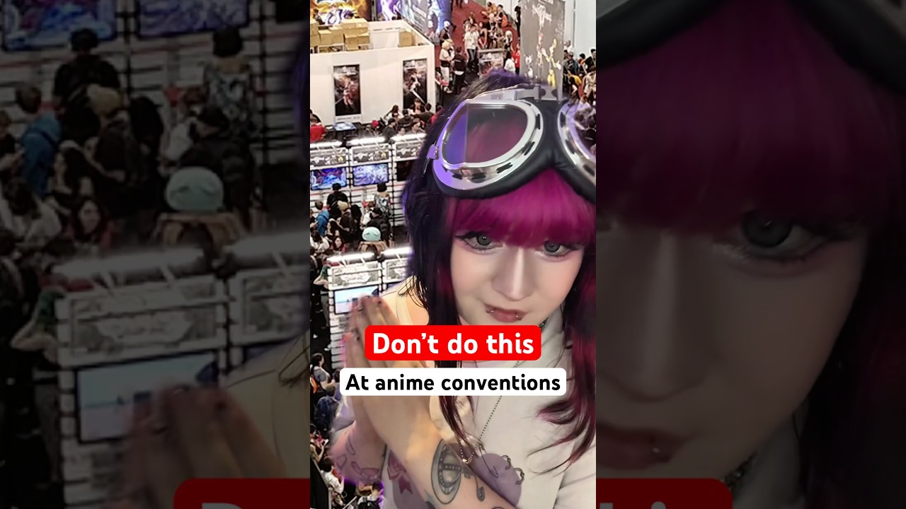 How to behave at conventions