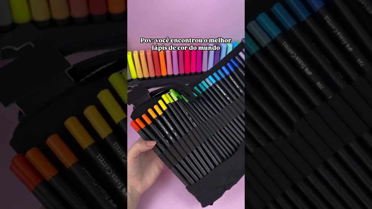 EDI&Ccedil;&Atilde;O LIMITADA | 72 cores do l&aacute;pis super soft #fabercastell #lap&iacute;sdecor #colorir