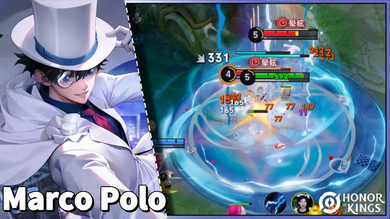Marco Polo｜Marco Polo's best skin｜Marco Polo Best Skin｜Honor of Kings x Detective Conan