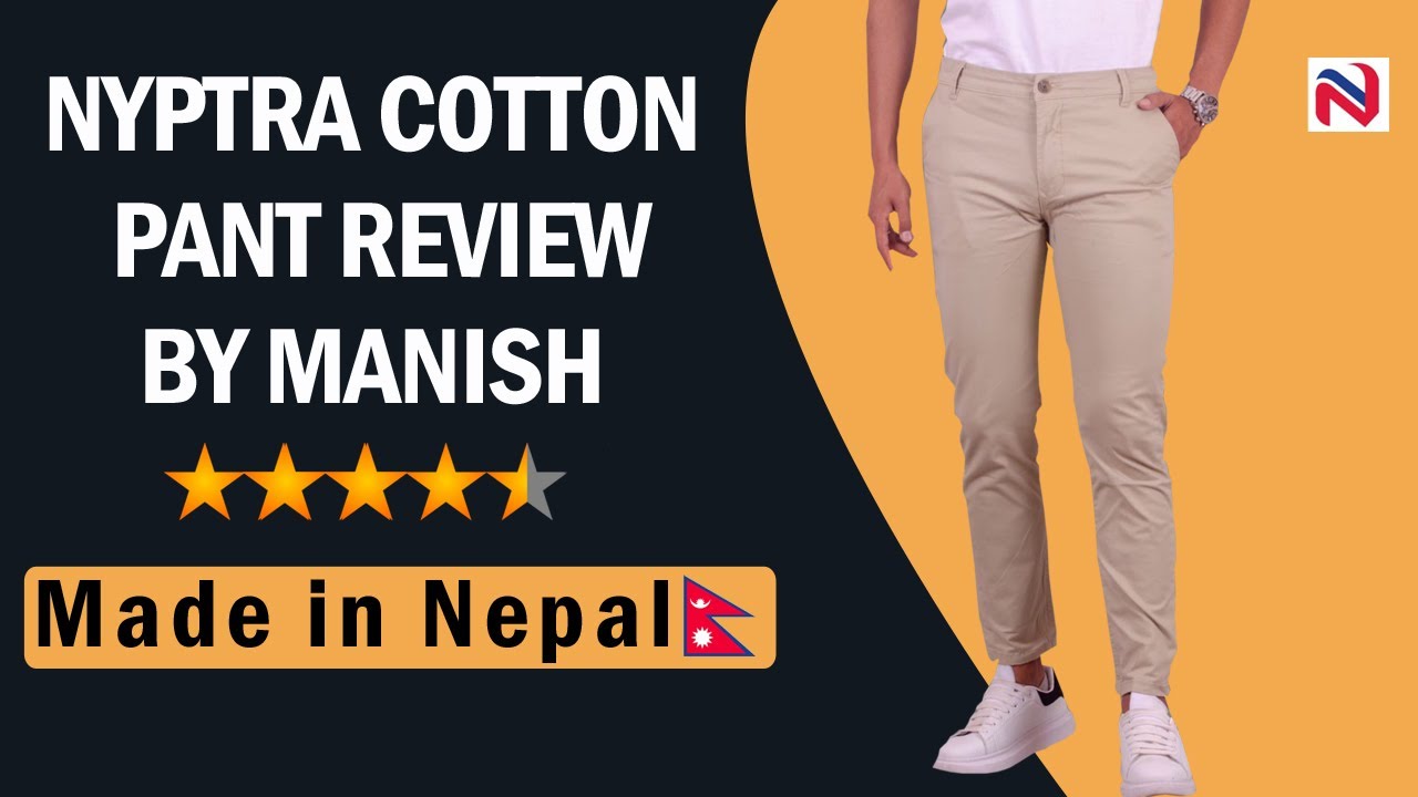 Nyptra Cotton Pant Review || Nepali Pant || Cotton Pants Men || Cotton Pant Price in Nepal || Daraz