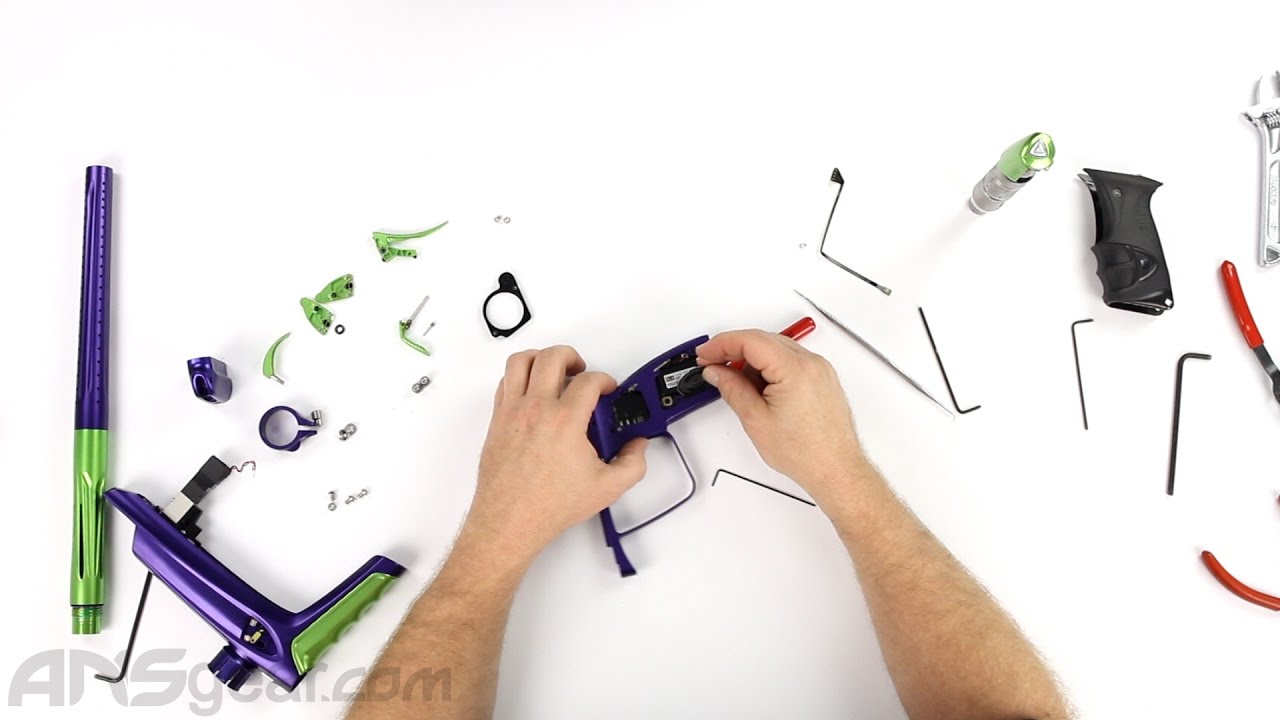 DLX Luxe Ice Paintball Gun - Maintenance/Repair