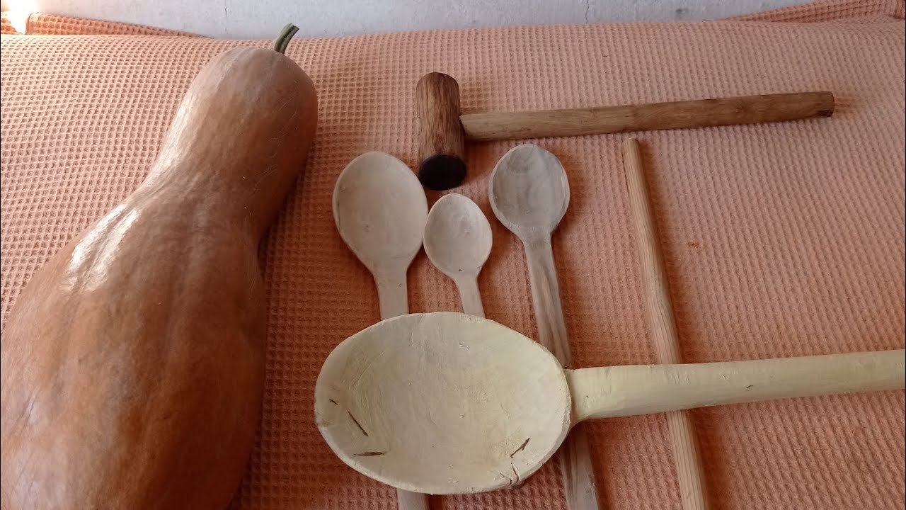Eski Yöntemle tahta kaşık Yapımı #agacdankasik