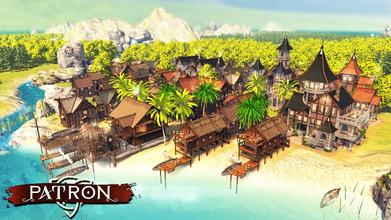 PATRON Survival City Builder Inspired by Banished Ostriv and Foundation | Patron PC Release Gameplay
