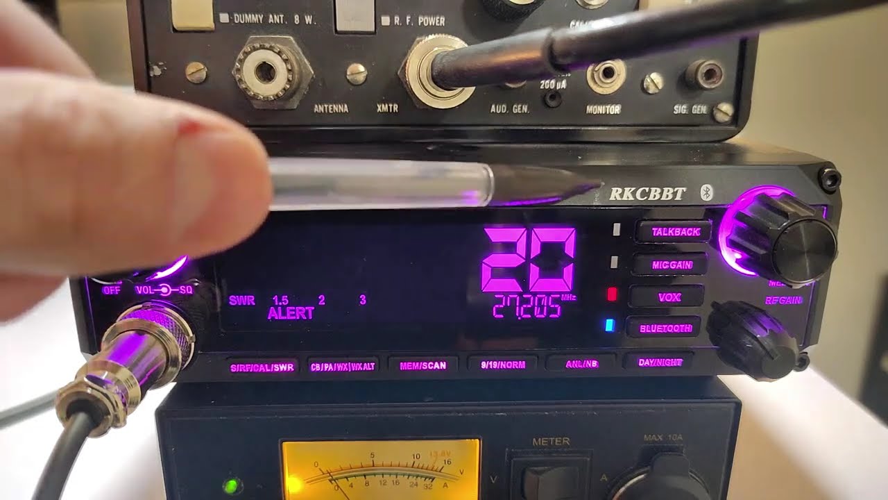 Peak and Tune a Roadking RKCBBT Bluetooth CB Radio