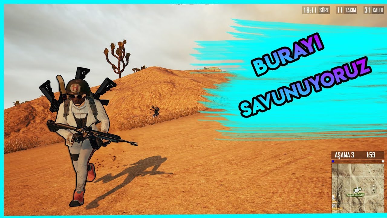 PUBG I BÜTÜN HARİTAYLA SAVAŞMAK